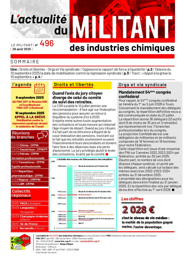 Aperçu du document MILITANT 496