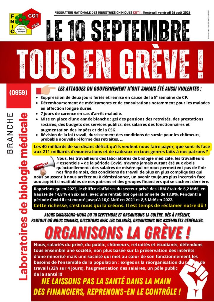 Aperçu du document le 10 septembre TOUS EN GREVE