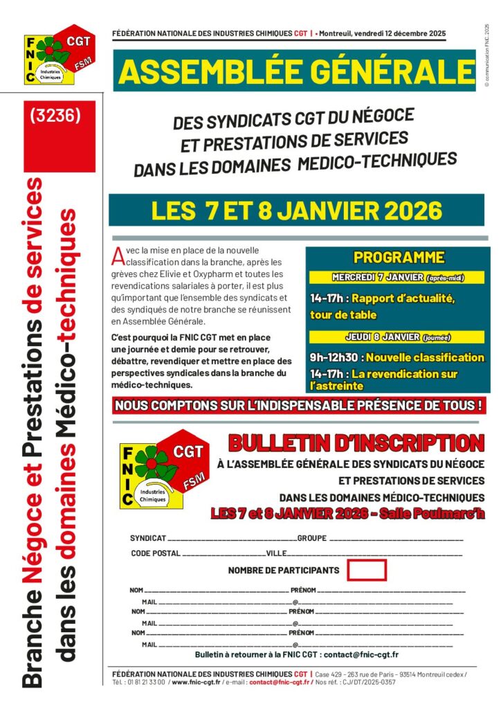 Aperçu du document 7 et 8 janvier 2026 ASSEMBLEE GENERALE BRANCHE NEGOCE