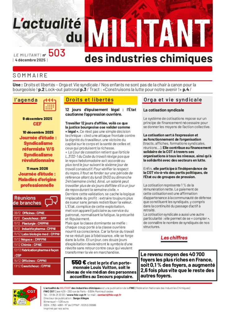 Aperçu du document MILITANT 503