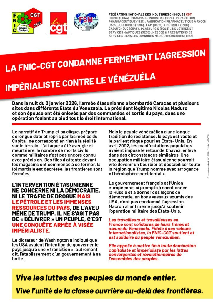Aperçu du document condamnation agression venezuela 05 01 26