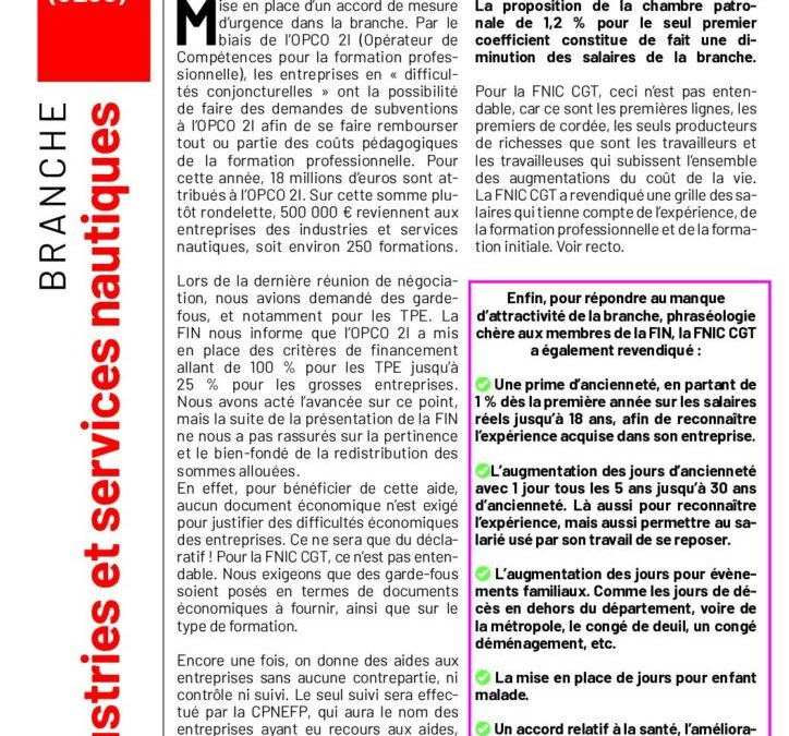Compte rendu de la CPPNI du 28-01-26