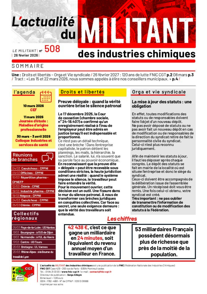 Aperçu du document MILITANT 508