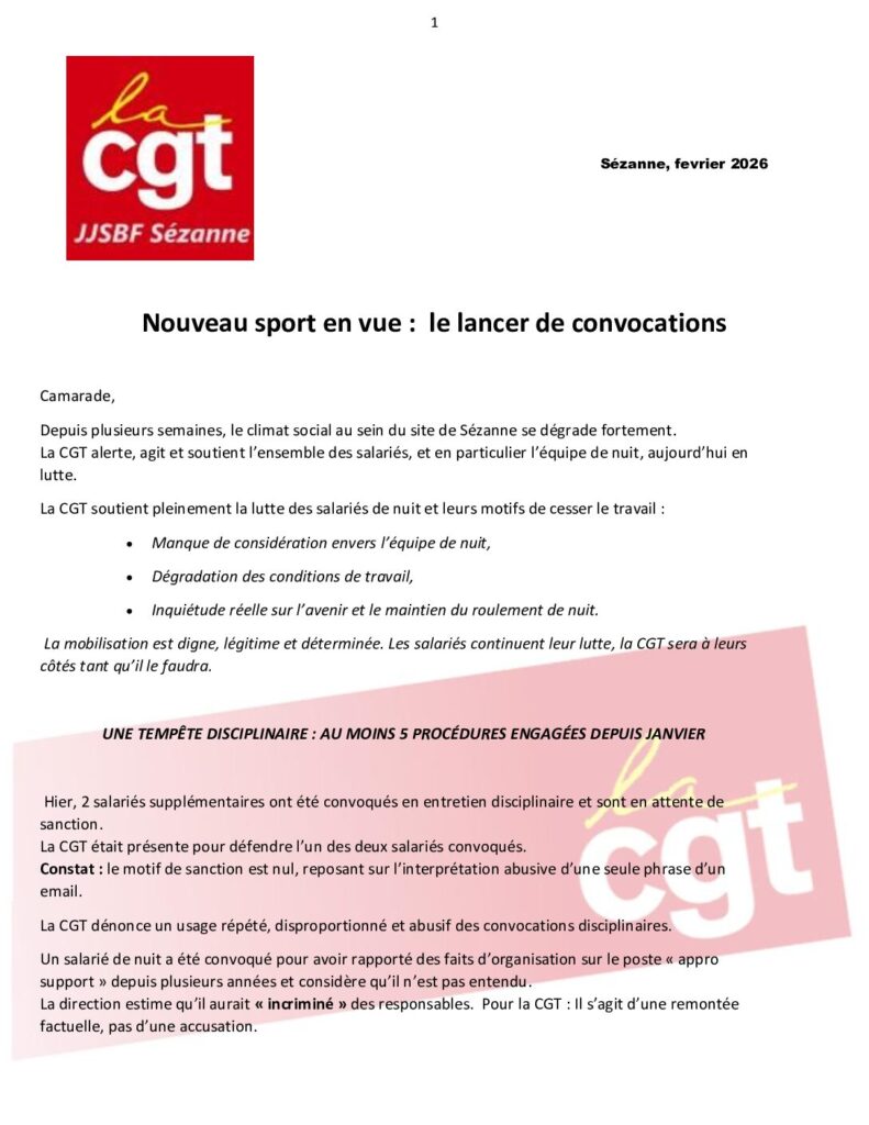 Aperçu du document Nouveau sport le lancer de convocation