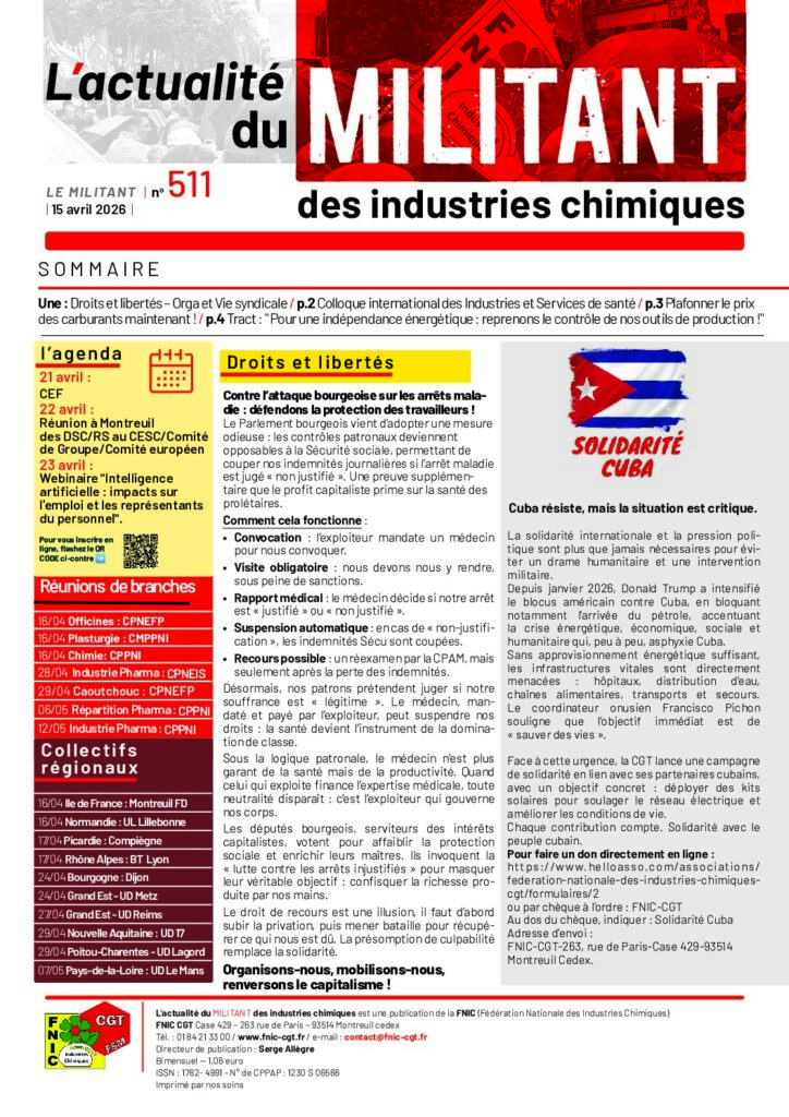 Aperçu du document MILITANT 511