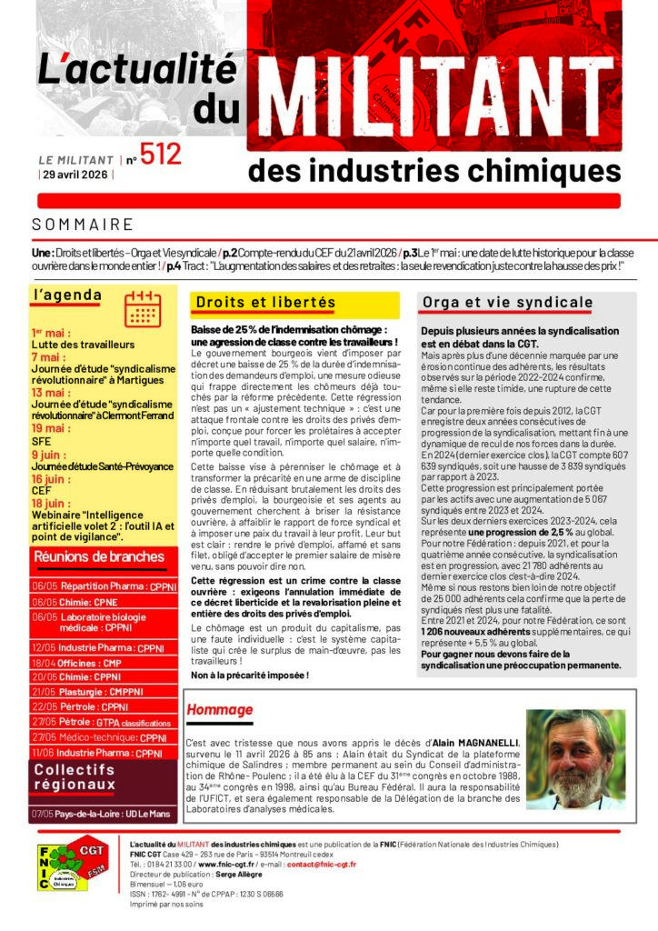 Aperçu du document MILITANT 512