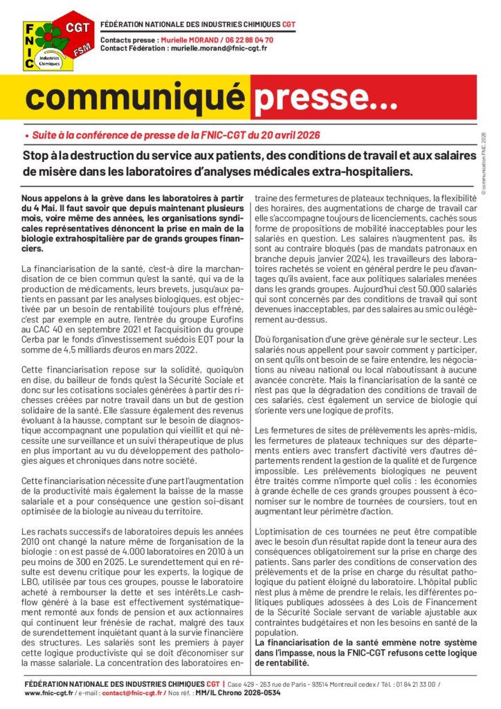 Aperçu du document Suite Conference de presse fnic LABM