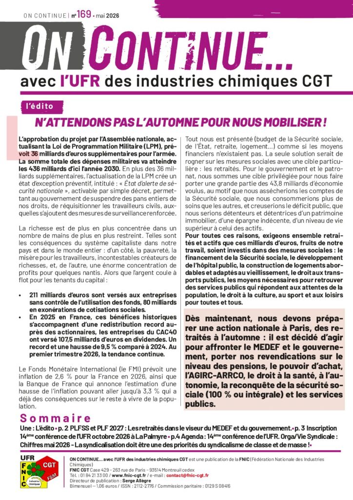 Aperçu du document ON CONTINUE 169