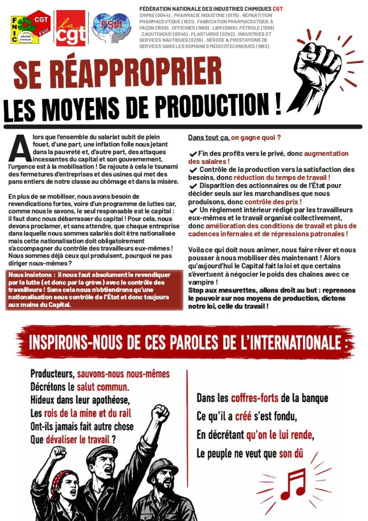 Aperçu du document Se réapproprier les moyens de production !