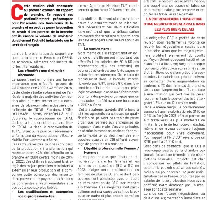 Commission paritaire permanente de négociation et d&rsquo;interprétation du 22 mai 2026