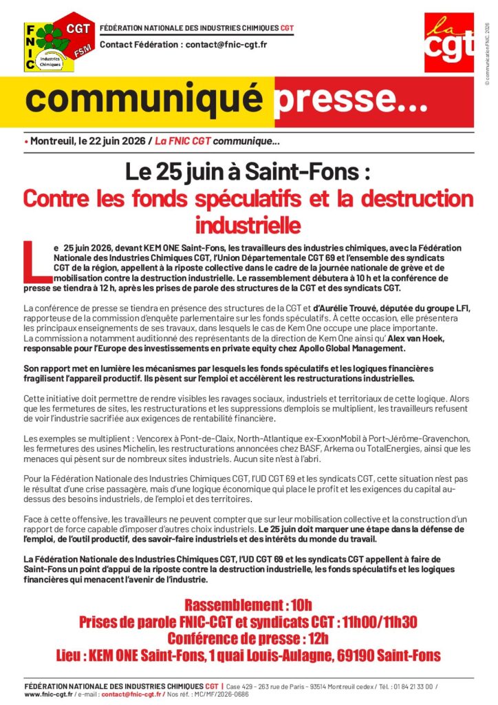 Aperçu du document Le 25 juin à Saint-Fons  contre les fonds spéculatifs et la destruction industrielle