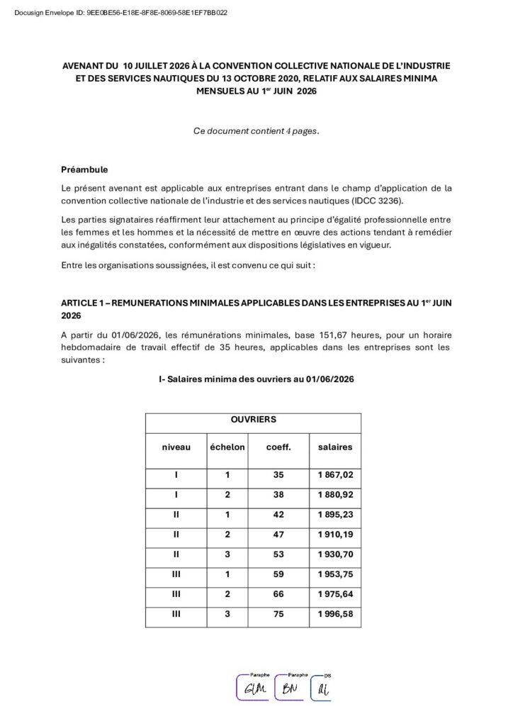 Aperçu du document Accord_salaires_minima_2026.07_-_Industrie_et_services_nautiques_signé
