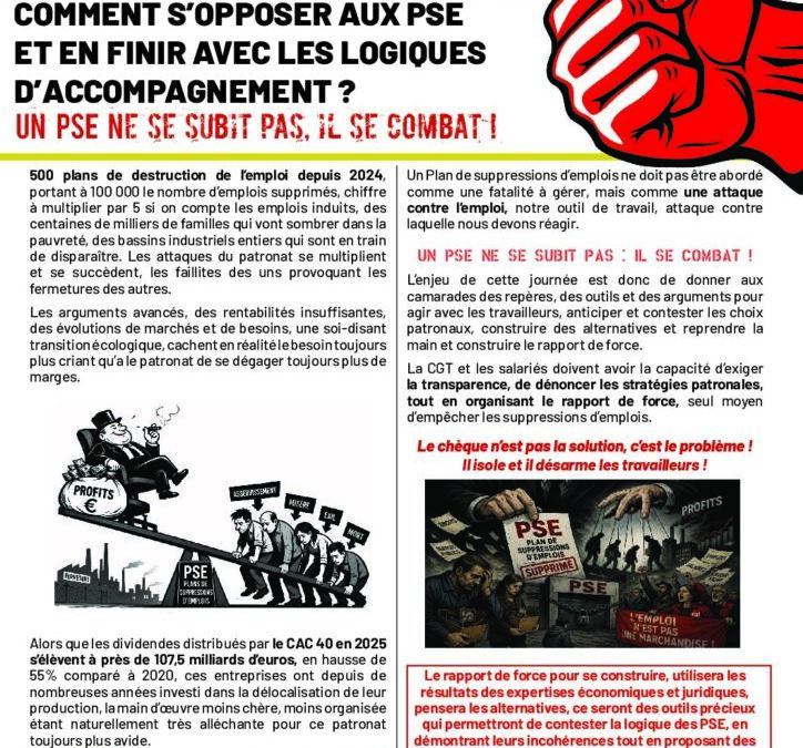 JOURNÉE d’étude FNIC-CGT DU 27 OCTOBRE 2026