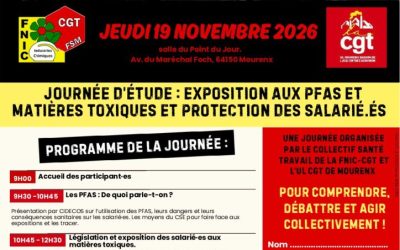 Journée PFAS 19 NOVEMBRE 2026