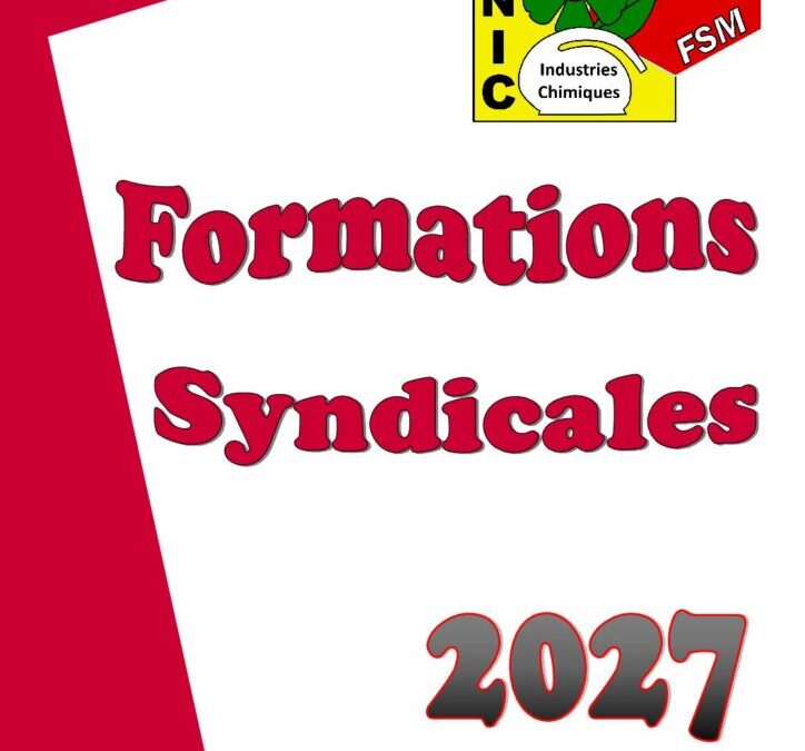 CATALOGUE FORMATIONS 2027