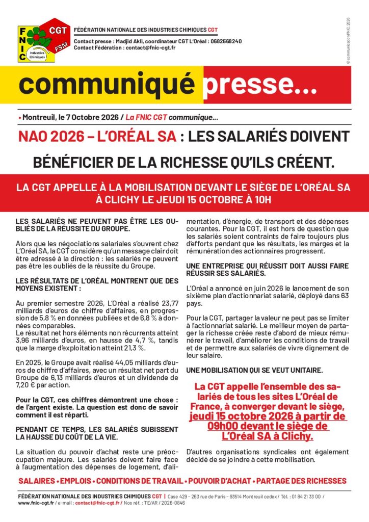Aperçu du document Communiqué NAO- L&rsquo;oreal
