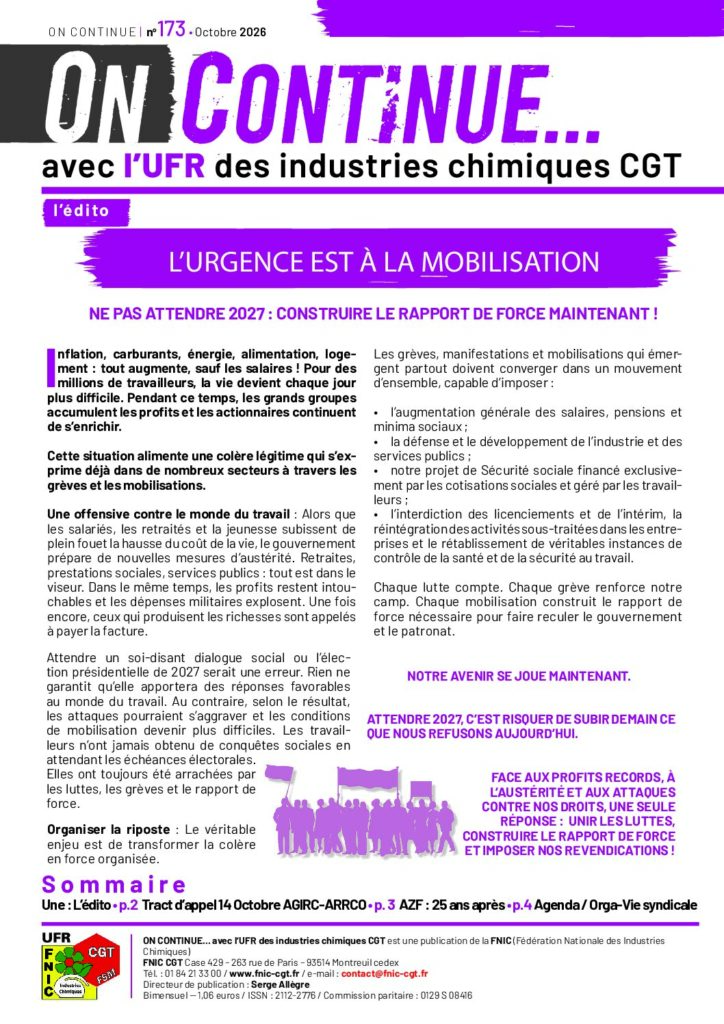 Aperçu du document ON CONTINUE N°173